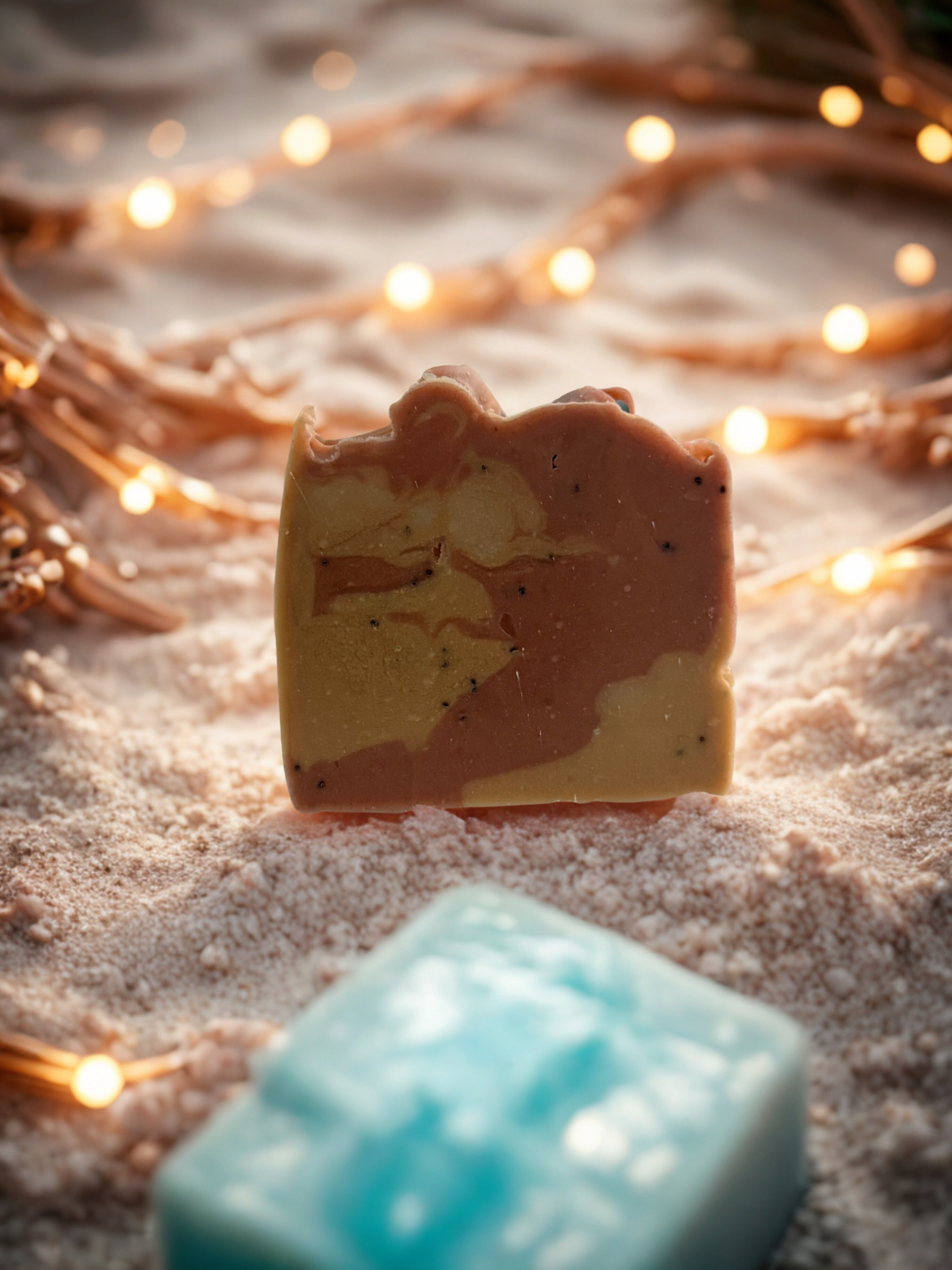 Christmas Beach Vacay Artisan Soap with Goatmilk