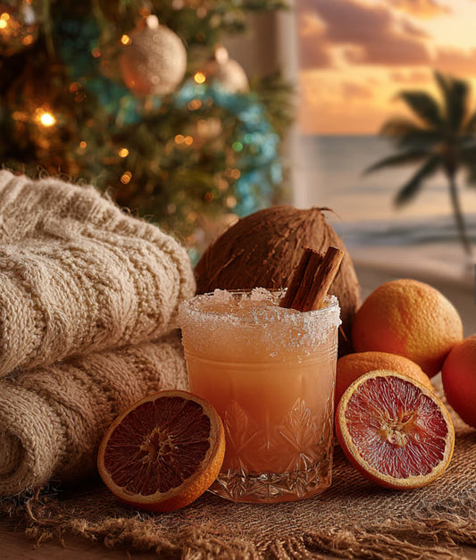 Christmas Beach Vacay Artisan Soap with Goatmilk