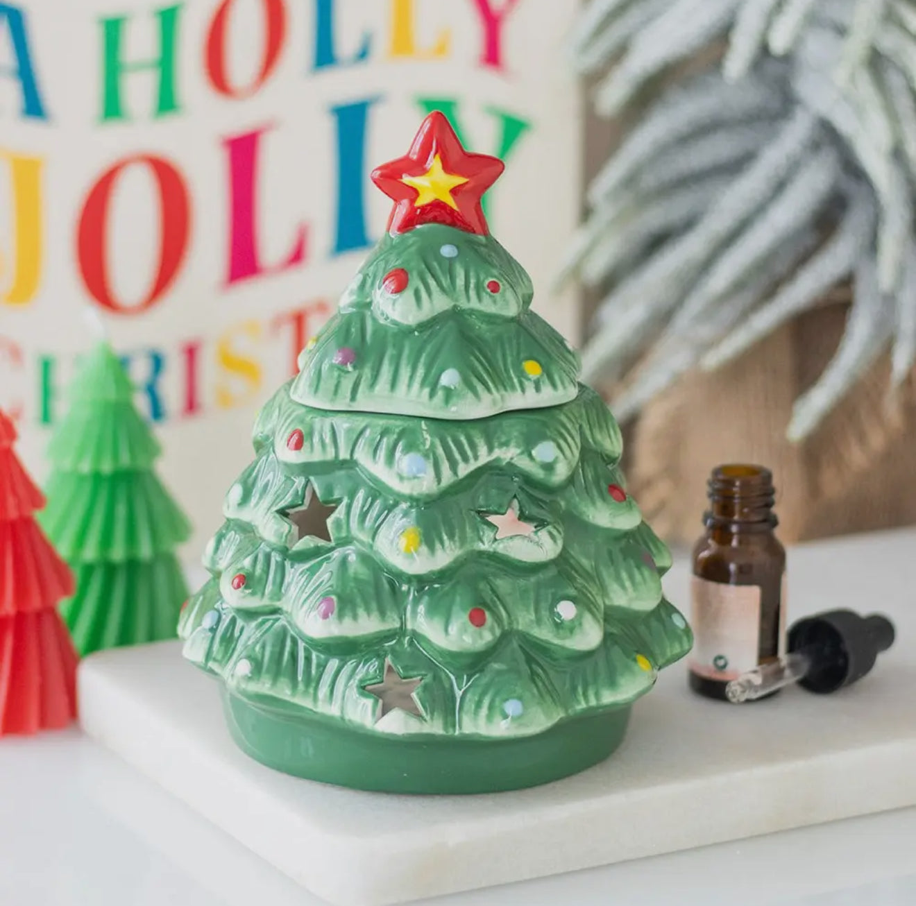 Nostalgic Christmas Tree Wax Warmer